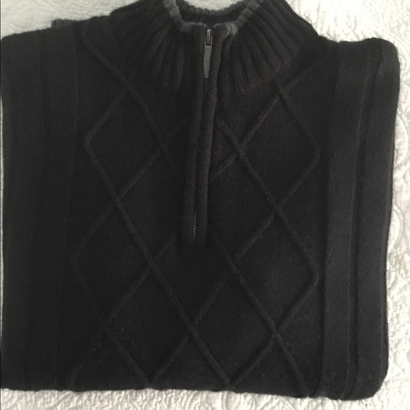 Geoffrey Beene black men’s sweater - Picture 4 of 4